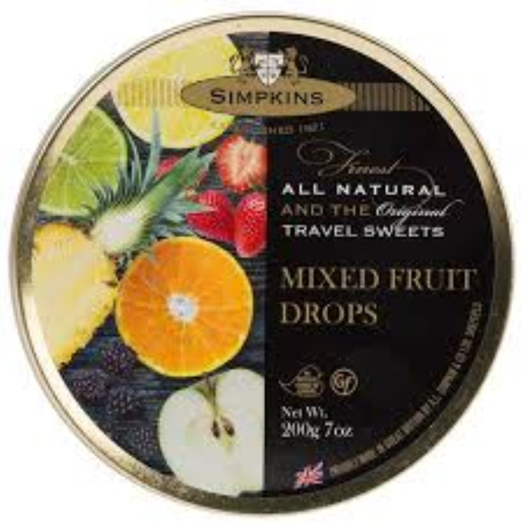 SIMPKINS TRAVEL SWEETS MIXED FRUIT 200G